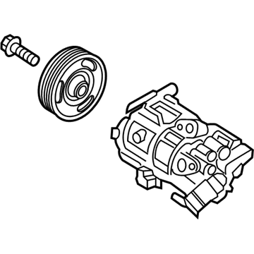 2019 Ford EcoSport A/C Compressor - H1BZ-19703-F