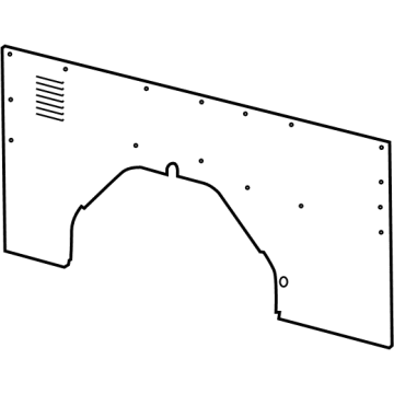 Ford CK4Z-6131013-M Lower Trim