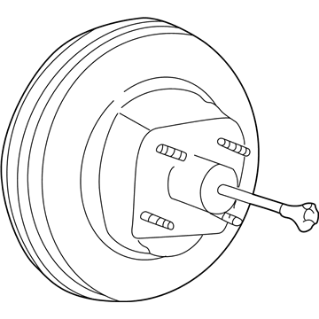 1992 Ford E-150 Econoline Club Wagon Brake Booster - F5UZ-2005-DA