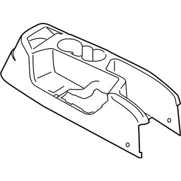 Ford DT1Z-61045A36-AA Console Base