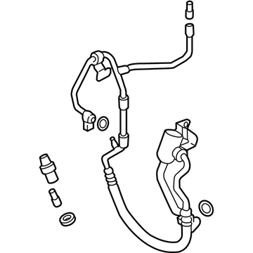 Ford F2GZ-19972-C Hose & Tube Assembly