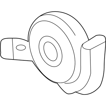 Ford FA1Z-13832-C Horn Assembly - Low Pitch