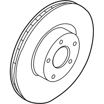 Ford K2GZ-1125-B Rotor