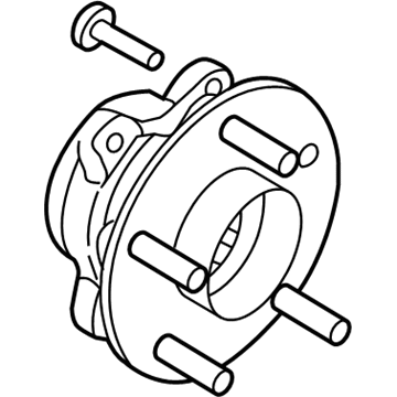 Ford DG9Z-1104-T Front Hub