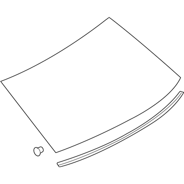 Mercury AE5Z-5442006-B Back Glass