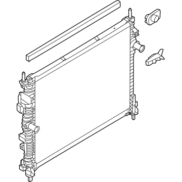 Ford PR3Z-8005-A Radiator