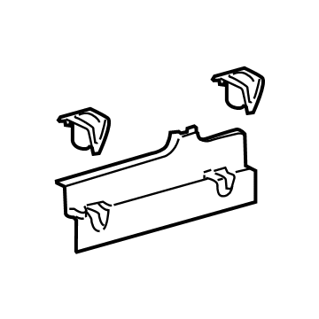 Ford EK4Z-61311A58-BC Center Molding