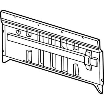 Ford YC3Z-2840374-BAA Back Panel