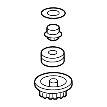 Ford FL3Z-2C229-A Mount Bracket Bushing Kit