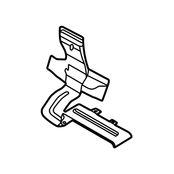 Lincoln LJ6Z-19B680-R Floor Duct