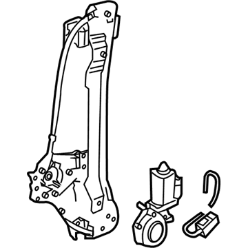 Ford 6L2Z-7827000-BA Window Regulator