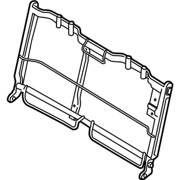 Ford JC3Z-16613A39-C Seat Back Frame