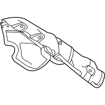 Mercury 9E5Z-5E258-A Heat Shield