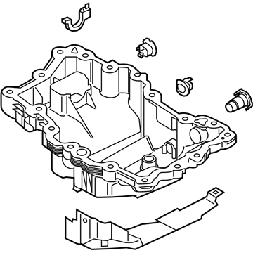 Lincoln FT4Z-6675-D Oil Pan