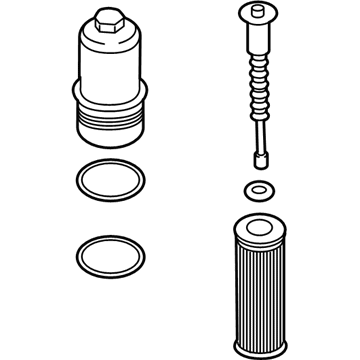 Lincoln FT4Z-6A832-C Oil Filter Housing