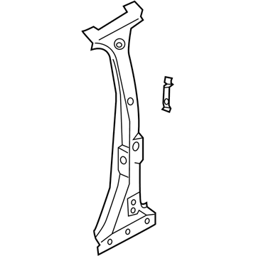 Lincoln LC5Z-7824300-A Inner Center Pillar