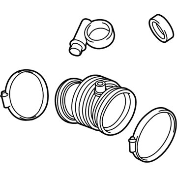 Ford 9T1Z-9B659-B Intake Hose