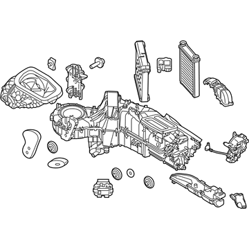 Ford BC3Z-18456-G Heater Assembly