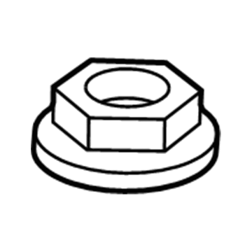 Ford -W711031-S300 High Mount Lamp Nut