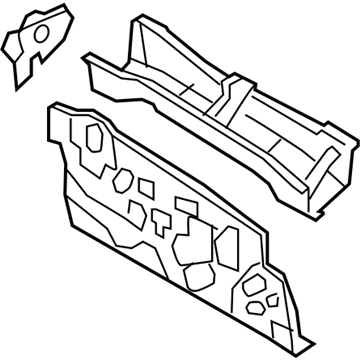 Mercury AL8Z-7801610-A Lower Dash Panel