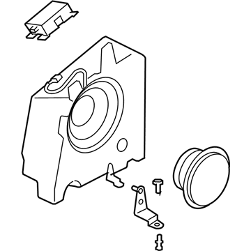 2008 Ford Focus Car Speakers - 9S4Z-18C804-A