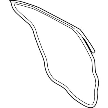 Ford Police Interceptor Sedan Door Seal - AG1Z-5425324-A