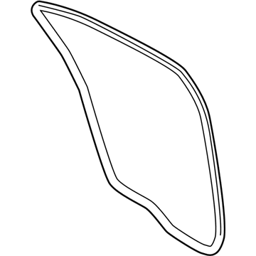 Ford Police Interceptor Sedan Door Seal - AG1Z-54253A10-AA