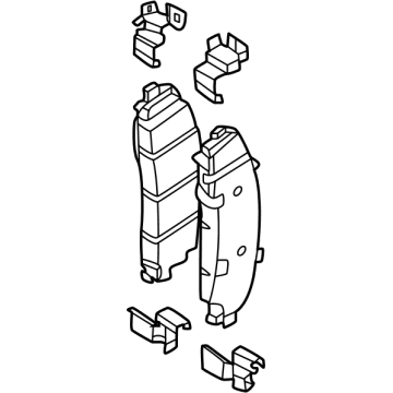 Ford F-350 Super Duty Brake Pads - PC3Z-2200-B