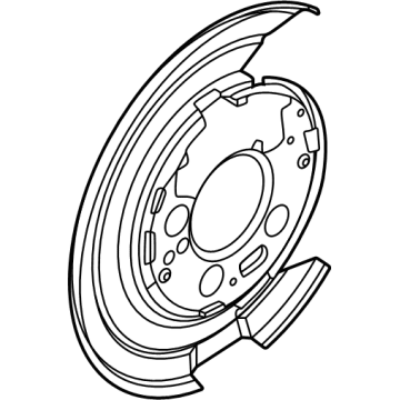 Ford PC3Z-2C028-A Splash Shield