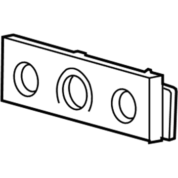 Mercury F8AZ-19980-AA Dash Control Unit