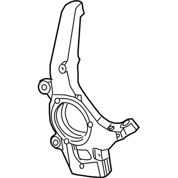 Lincoln XL3Z-3K186-AA Knuckle