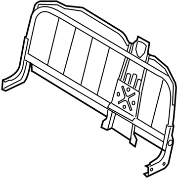 Ford 8C2Z-16613A38-A Seat Back Frame