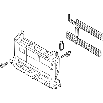 2018 Ford EcoSport Radiator Support - GN1Z-8A284-AK