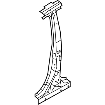 Ford AE8Z-5424382-A Center Pillar Reinforcement