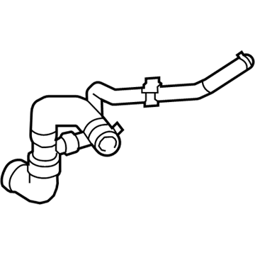 Lincoln 9E5Z-8286-C Lower Hose