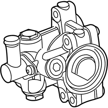 2008 Ford Focus Power Steering Pump - 6S4Z-3A674-ARM