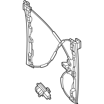 Ford ML3Z-1523200-D Window Regulator