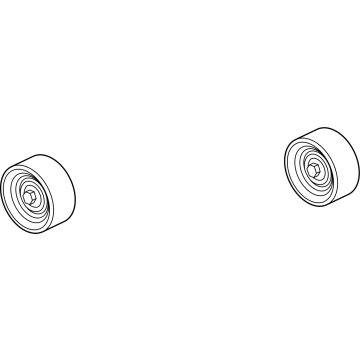 Ford LC3Z-8678-D Idler Pulley