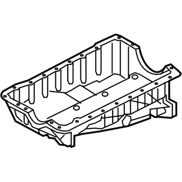 Ford 1L5Z-6675-AA Upper Oil Pan