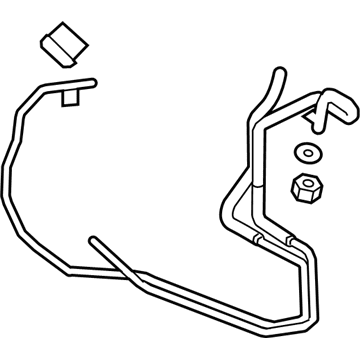 2018 Ford Edge Oil Cooler Hose - F2GZ-7C410-G