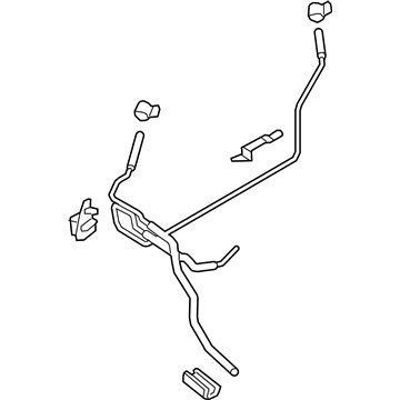 Ford F2GZ-7R081-G Cooler Line