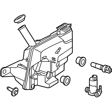 Ford BV6Z-17618-AL Reservoir Assembly