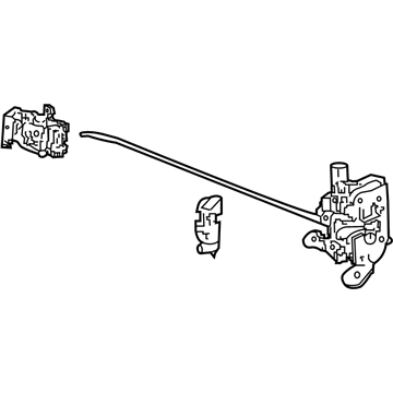 2008 Lincoln Mark LT Door Latch Assembly - 8L3Z-16219A64-AA