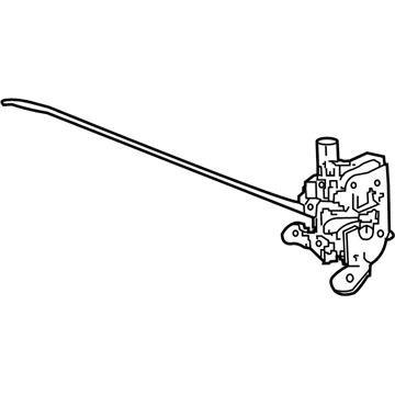 Lincoln 6C3Z-2521812-A Latch Assembly