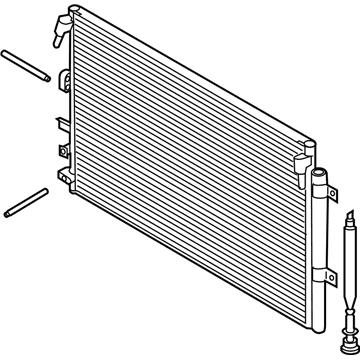 Lincoln A/C Condenser - F2GZ-19712-F