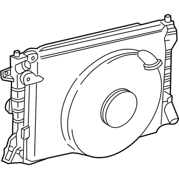 Ford H2MZ-8005-T Radiator