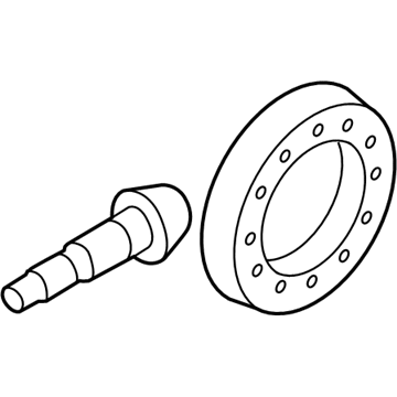 Ford YC3Z-4209-B Gear And Pinion Assembly - Driving