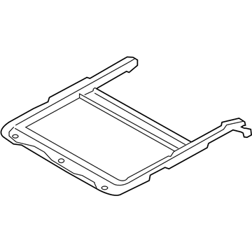 Ford 4F9Z-7451070-AA Frame Assembly