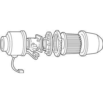 Lincoln F65Z-9600-AA Air Cleaner Assembly