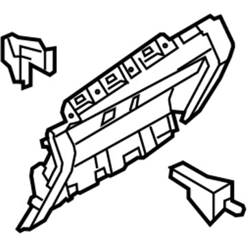 Lincoln AE9Z-7404338-AA Lower Panel